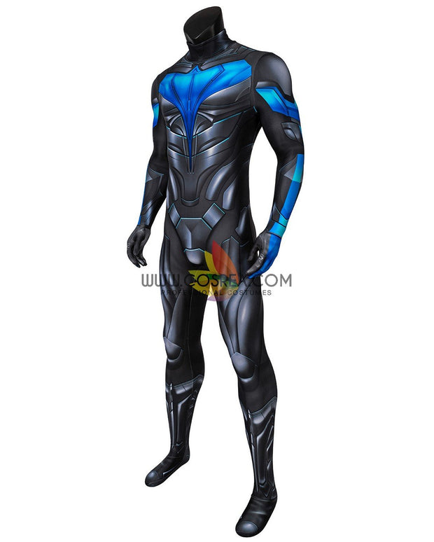 Cosrea DC Universe Nightwing Titans Digital Printed Cosplay Costume
