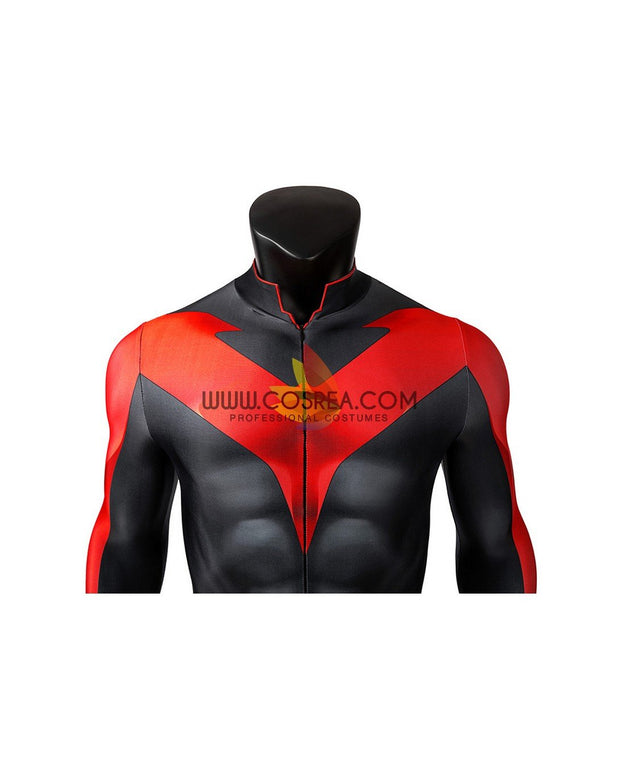 Cosrea DC Universe Nightwing Titans Judas Contract Digital Printed Cosplay Costume