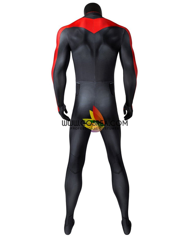 Cosrea DC Universe Nightwing Titans Judas Contract Digital Printed Cosplay Costume