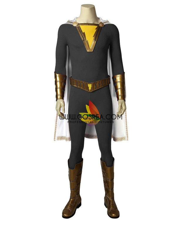 Cosrea DC Universe Shazam Black Version Cosplay Costume