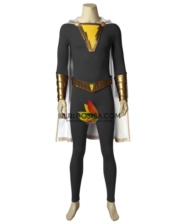 Cosrea DC Universe Shazam Black Version Cosplay Costume