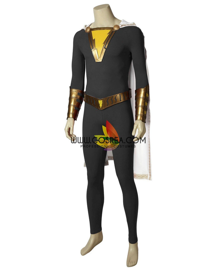 Cosrea DC Universe Shazam Black Version Cosplay Costume