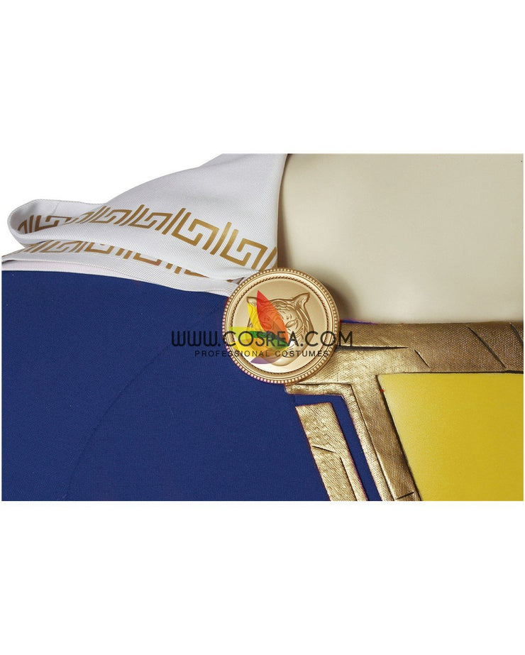 Cosrea DC Universe Shazam Blue Version Cosplay Costume