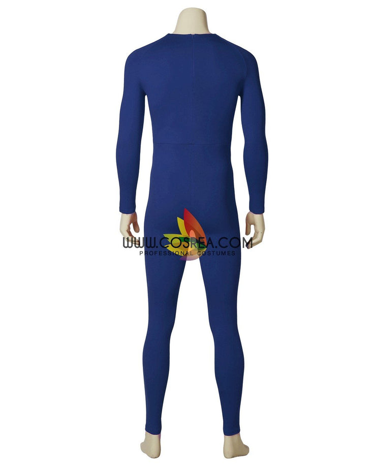 Cosrea DC Universe Shazam Blue Version Cosplay Costume