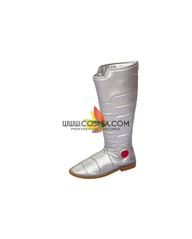 Cosrea DC Universe Shazam Comic Appearance PU Leather Cosplay Costume
