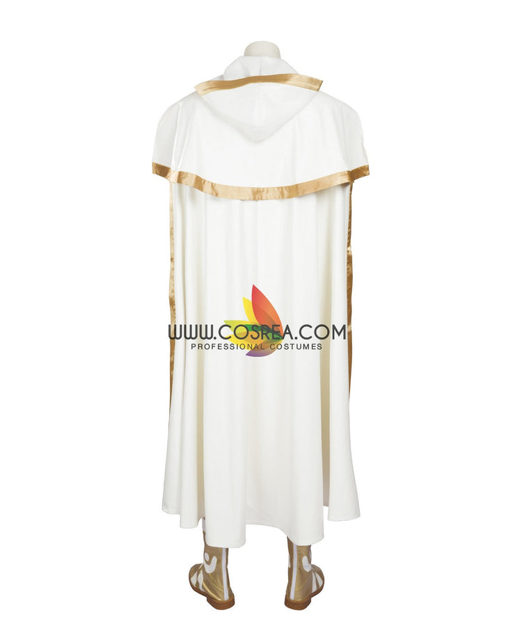 Cosrea DC Universe Shazam Comic Appearance PU Leather Cosplay Costume