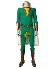 Cosrea DC Universe Shazam Green Version Cosplay Costume