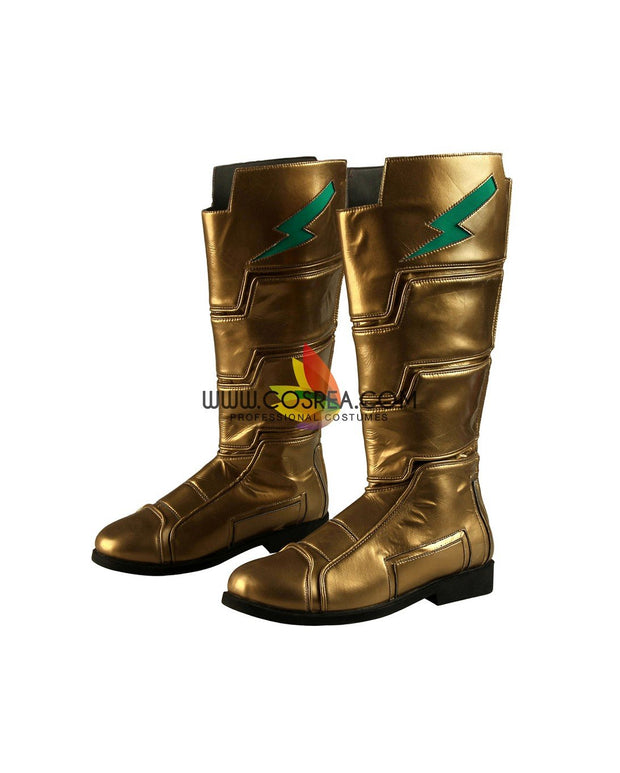Cosrea DC Universe Shazam Green Version Cosplay Costume