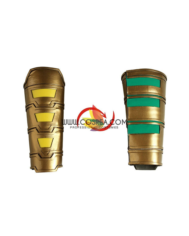 Cosrea DC Universe Shazam Green Version Cosplay Costume