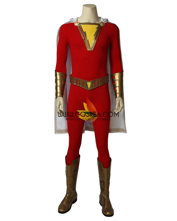 Cosrea DC Universe Shazam Movie Cosplay Costume