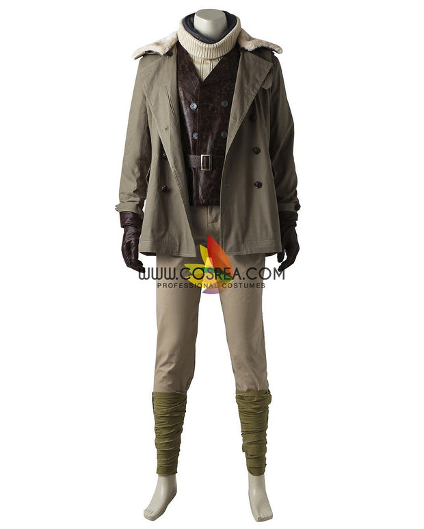 Cosrea DC Universe Steve Trevor Wonder Woman Cosplay Costume