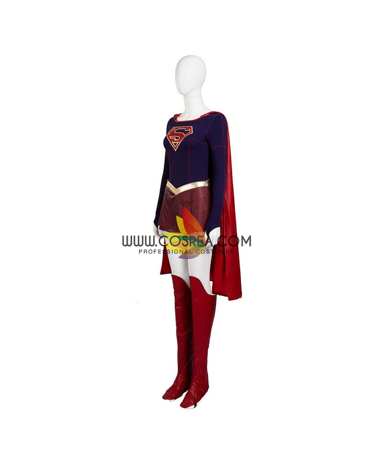 Cosrea DC Universe Supergirl Cosplay Costume
