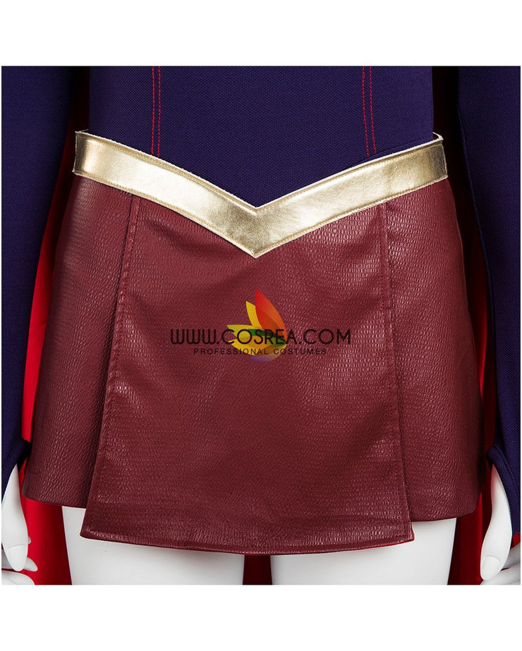 Cosrea DC Universe Supergirl Cosplay Costume