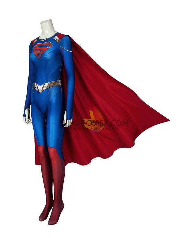 Cosrea DC Universe Supergirl Season 5 Digital Printed Cosplay Costume