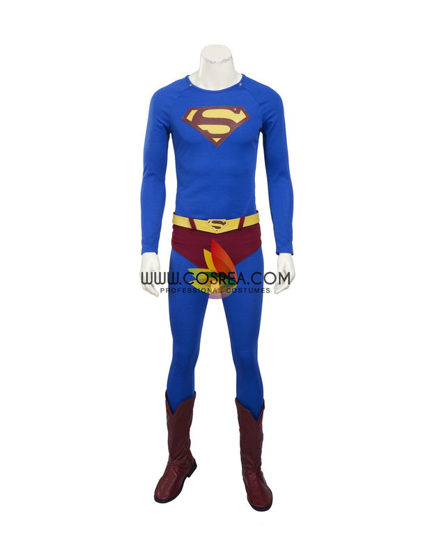 Cosrea DC Universe Superman Returns Complete Cosplay Costume