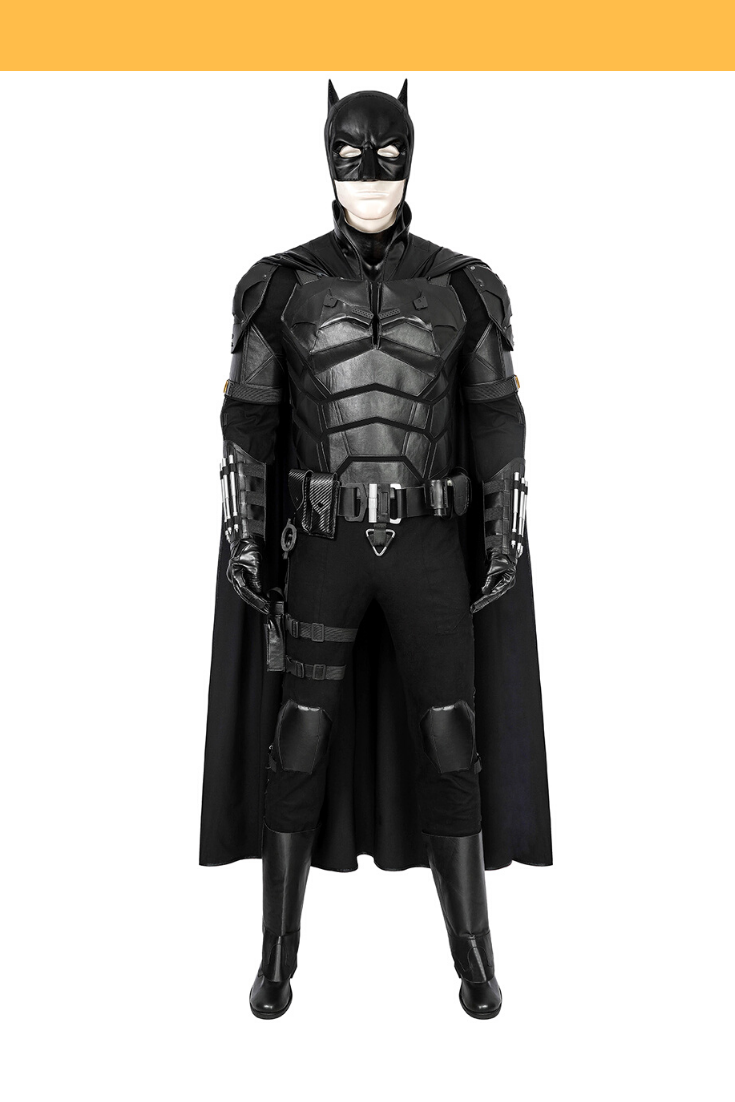 Cosrea DC Universe The Batman 2021 Movie Version Complete Cosplay Costume