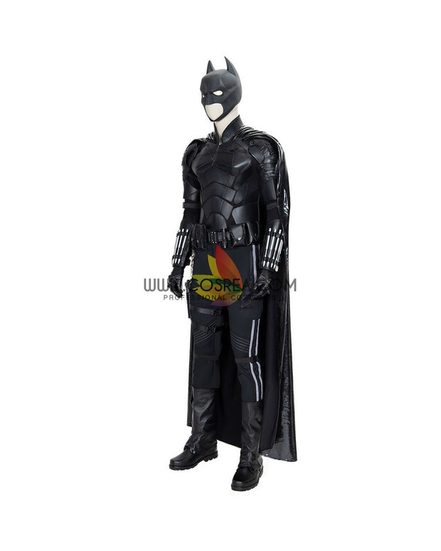 Cosrea DC Universe The Batman 2021 Movie Version PU Leather Cosplay Costume