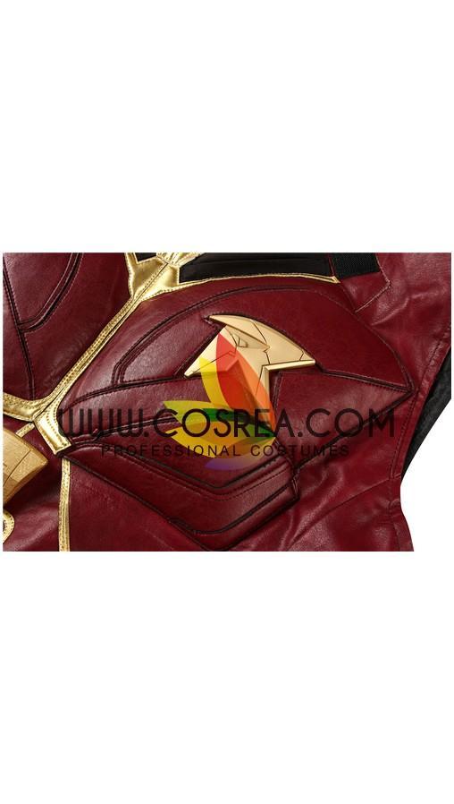 Cosrea DC Universe Titan Robin Metallic PU Leather Cosplay Costume