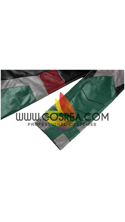 Cosrea DC Universe Titan Robin Metallic PU Leather Cosplay Costume