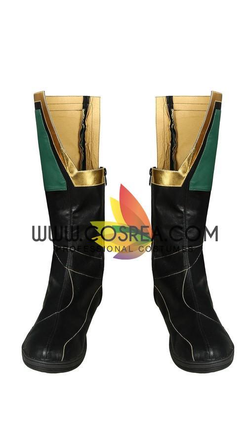 Cosrea DC Universe Titan Robin Metallic PU Leather Cosplay Costume