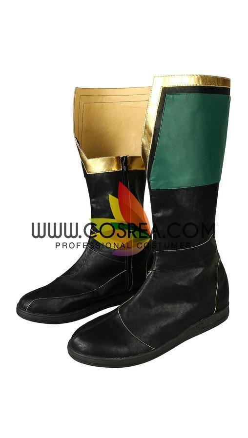 Cosrea DC Universe Titan Robin Metallic PU Leather Cosplay Costume