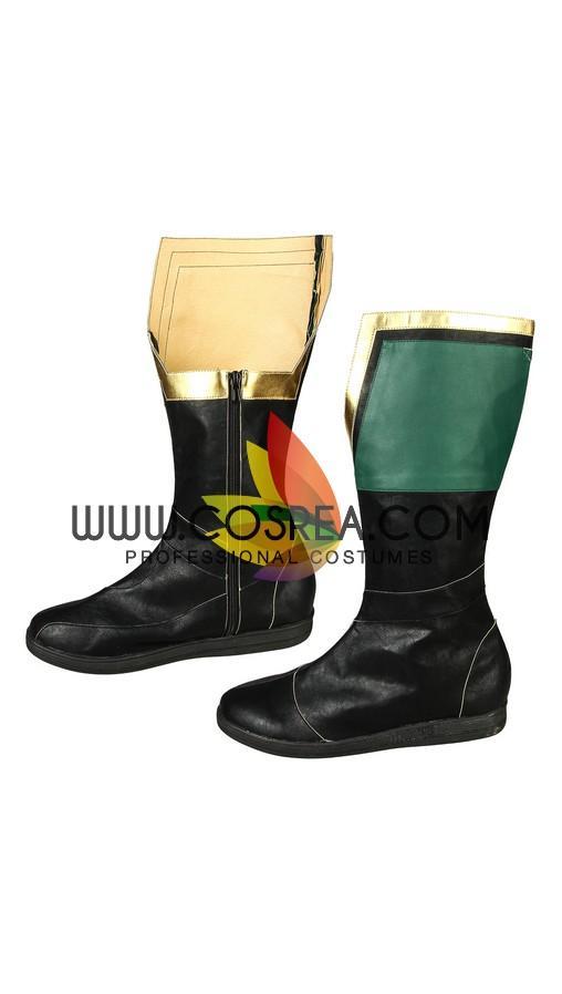 Cosrea DC Universe Titan Robin Metallic PU Leather Cosplay Costume