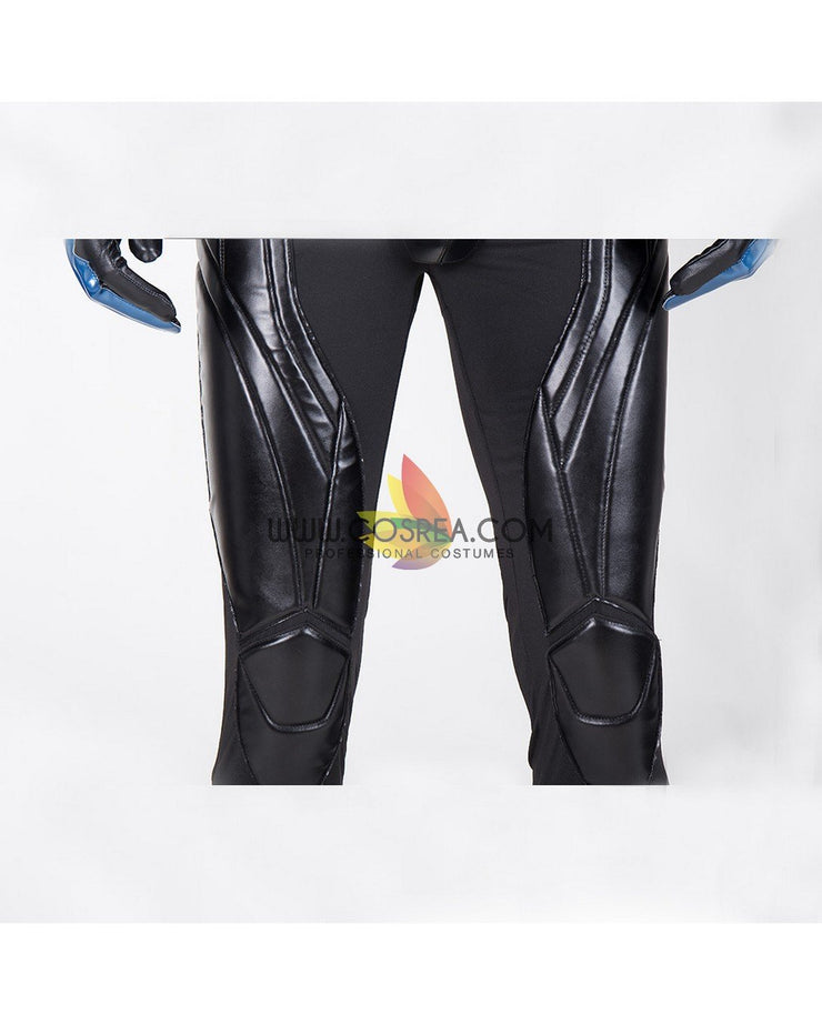 Cosrea DC Universe Titans Nightwing PU Leather Cosplay Costume