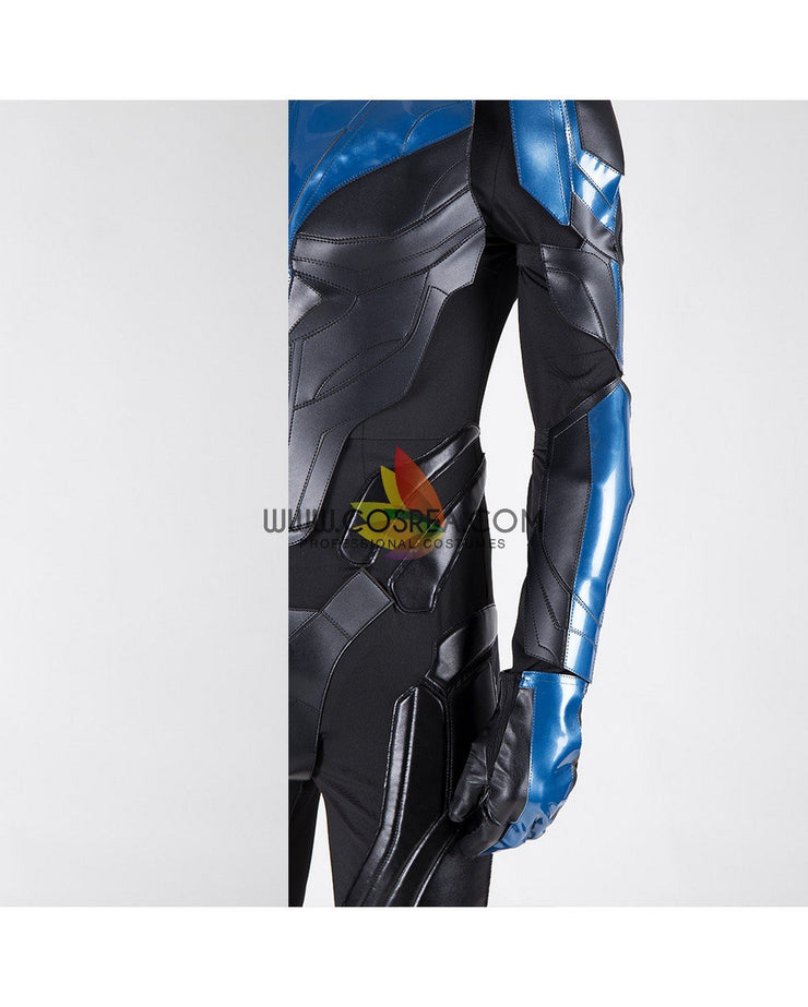Cosrea DC Universe Titans Nightwing PU Leather Cosplay Costume