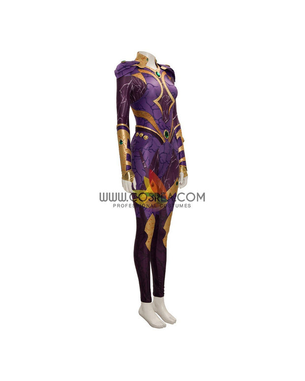 Cosrea DC Universe Titans Starfire Cosplay Costume