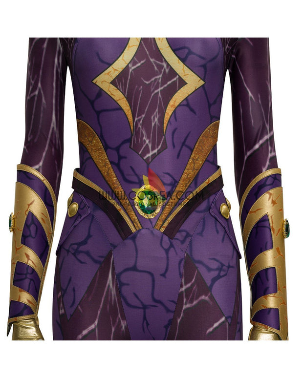 Cosrea DC Universe Titans Starfire Cosplay Costume
