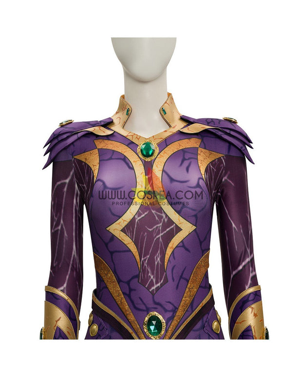 Cosrea DC Universe Titans Starfire Cosplay Costume