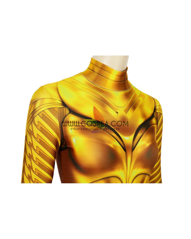 Cosrea DC Universe Wonder Woman 1984 Gold Armor Digital Printed Cosplay Costume