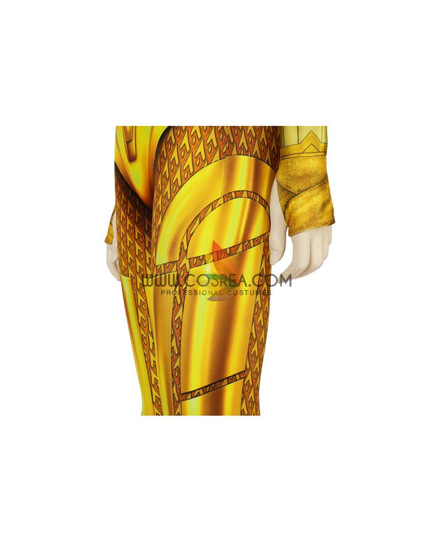 Cosrea DC Universe Wonder Woman 1984 Gold Armor Digital Printed Cosplay Costume