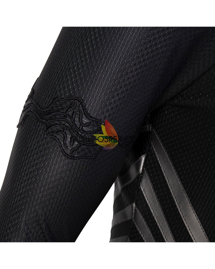 Cosrea DC Universe Zack Snyder's Justice League Black Superman Suit Cosplay Costume