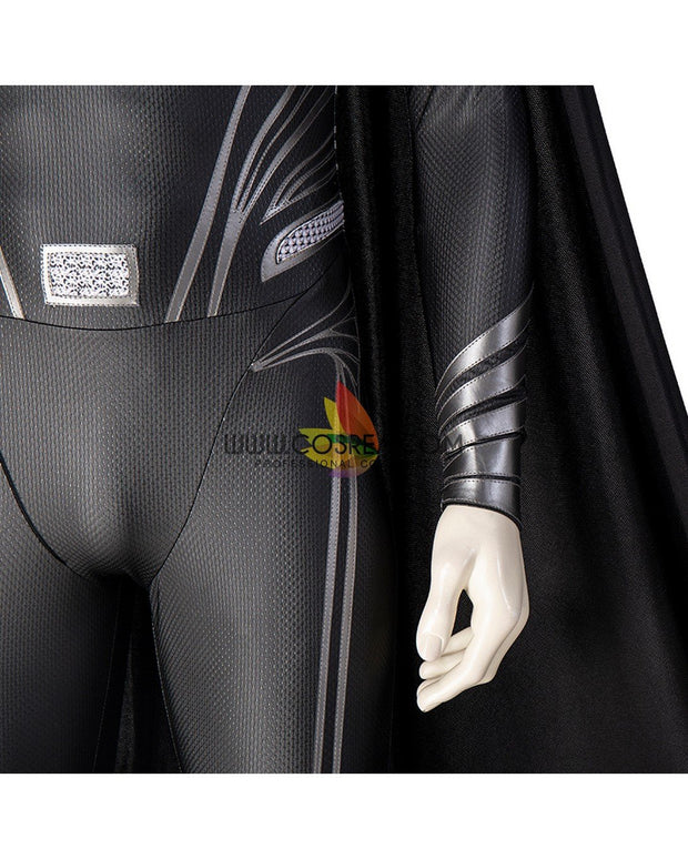 Cosrea DC Universe Zack Snyder's Justice League Black Superman Suit Cosplay Costume