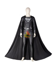 Zack Snyder's Justice League Black Superman Suit Cosplay Costume