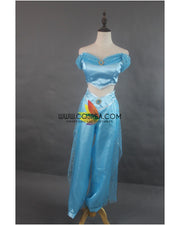Princess Jasmine Aladdin Classic Satin Cosplay Costume
