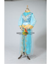 Princess Jasmine Aladdin Satin With Chiffon Sleeves Cosplay Costume