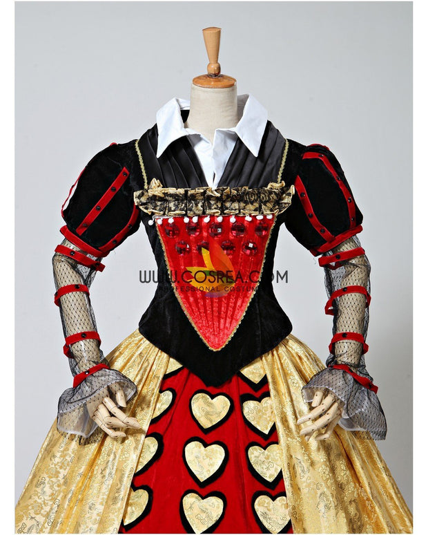 Red Queen Alice in the Wonderland Cosplay Costume