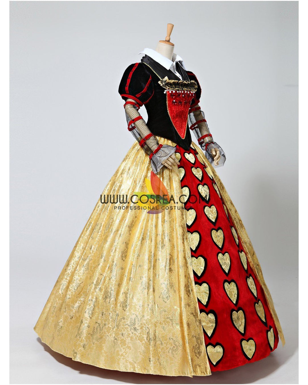 Red Queen Alice in the Wonderland Cosplay Costume Red Queen Alice in the Wonderland Cosplay Costume