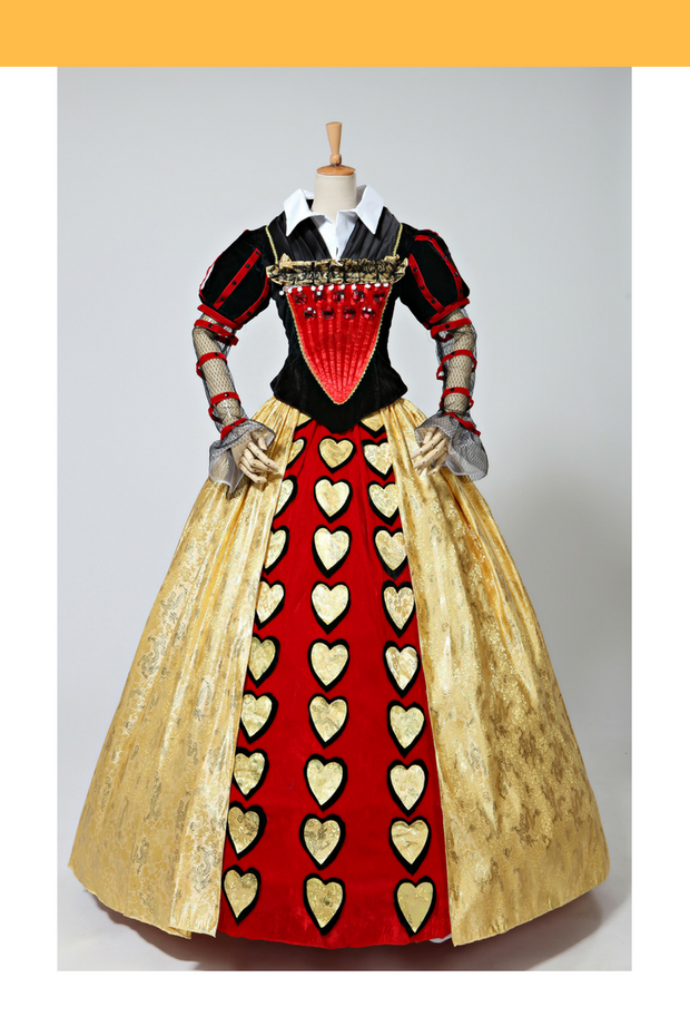 Cosrea Disney Alice In The Wonderland Red Queen Cosplay Costume