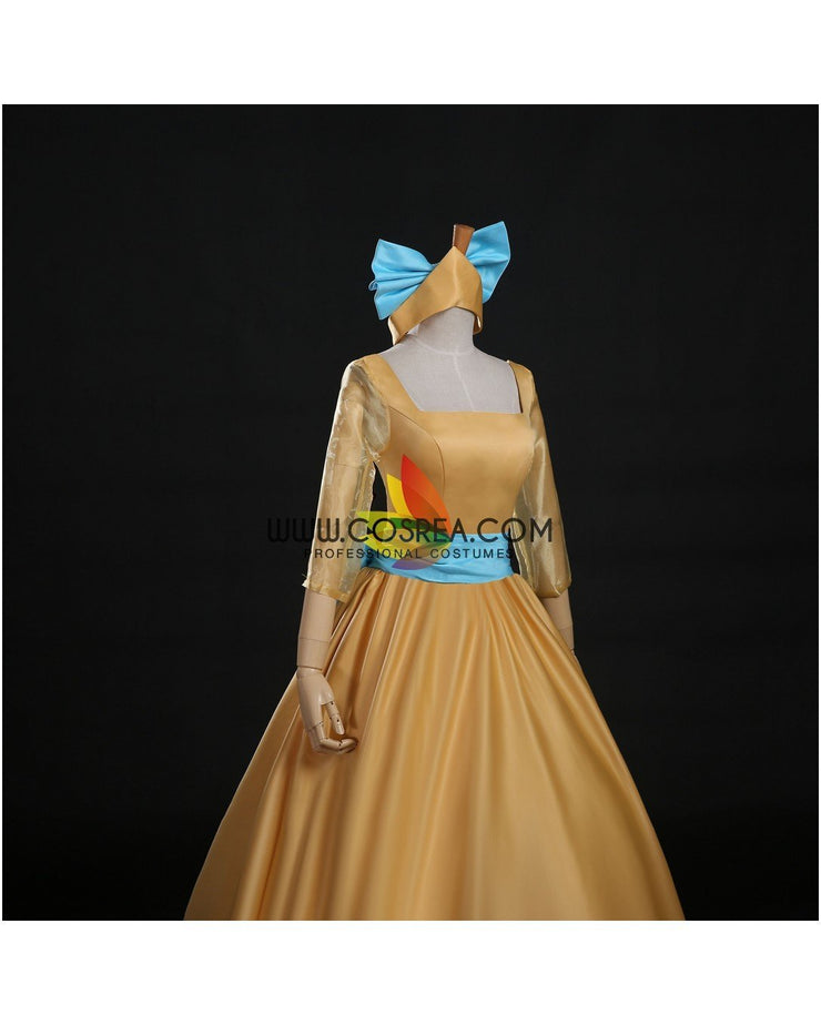 Cosrea Disney Anastasia Classic Satin Cosplay Costume