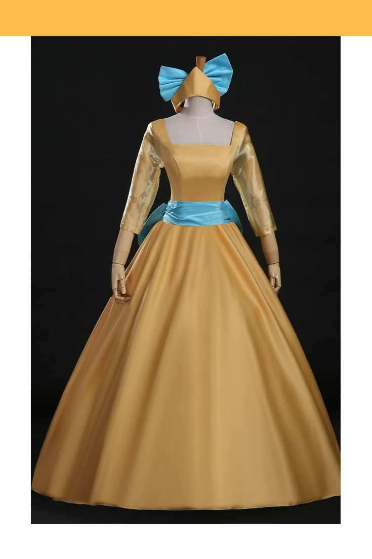 Princess Anastasia Classic Satin Cosplay Costume With Boning / Concealed Zipper
