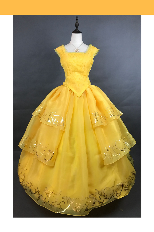 Cosrea Disney Beauty And Beast 2017 Princess Belle Classic Cosplay Costume