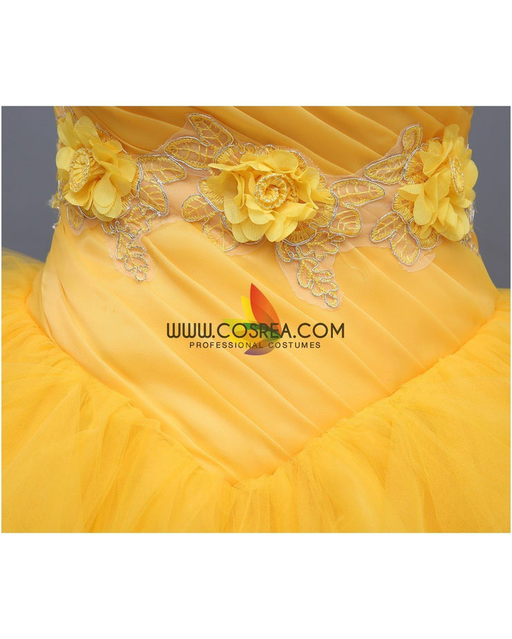 Princess Belle Classic Basque Style Beauty And Beast Cosplay Costume
