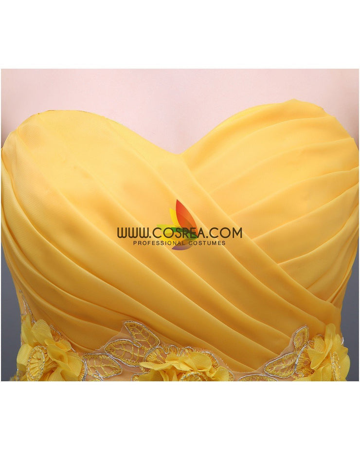 Princess Belle Classic Basque Style Beauty And Beast Cosplay Costume