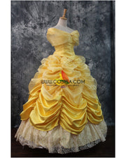 Princess Belle Classic Multilayer Tulle Beauty And Beast Cosplay Costume