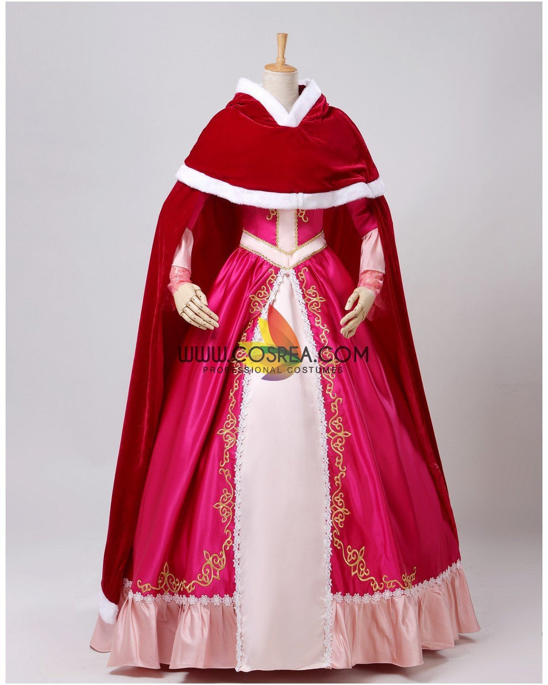 belle pink dress Princess Belle Pink Satin With Embroidered Gold Accent Beauty And Beast  Cosplay Costume