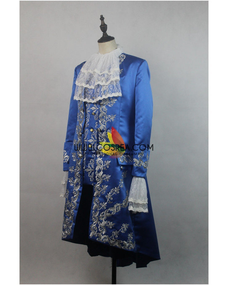 Beast 2017 Live Action Movie Formal Embroidered Cosplay Costume