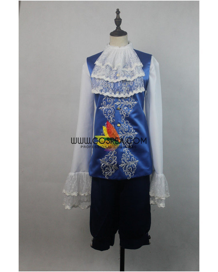Beast 2017 Live Action Movie Formal Embroidered Cosplay Costume